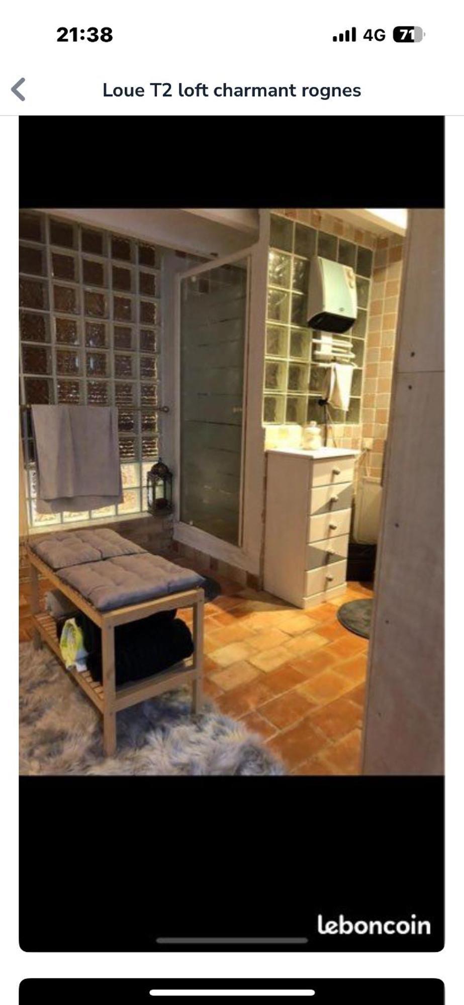 Nouveau Rognes Maison De Vacances Loft 4 Couchages Luaran gambar